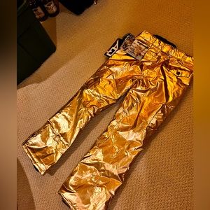 Gold Snow pants